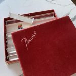 Ensemble de 12 porte-couteaux Baccarat modèle Triangle