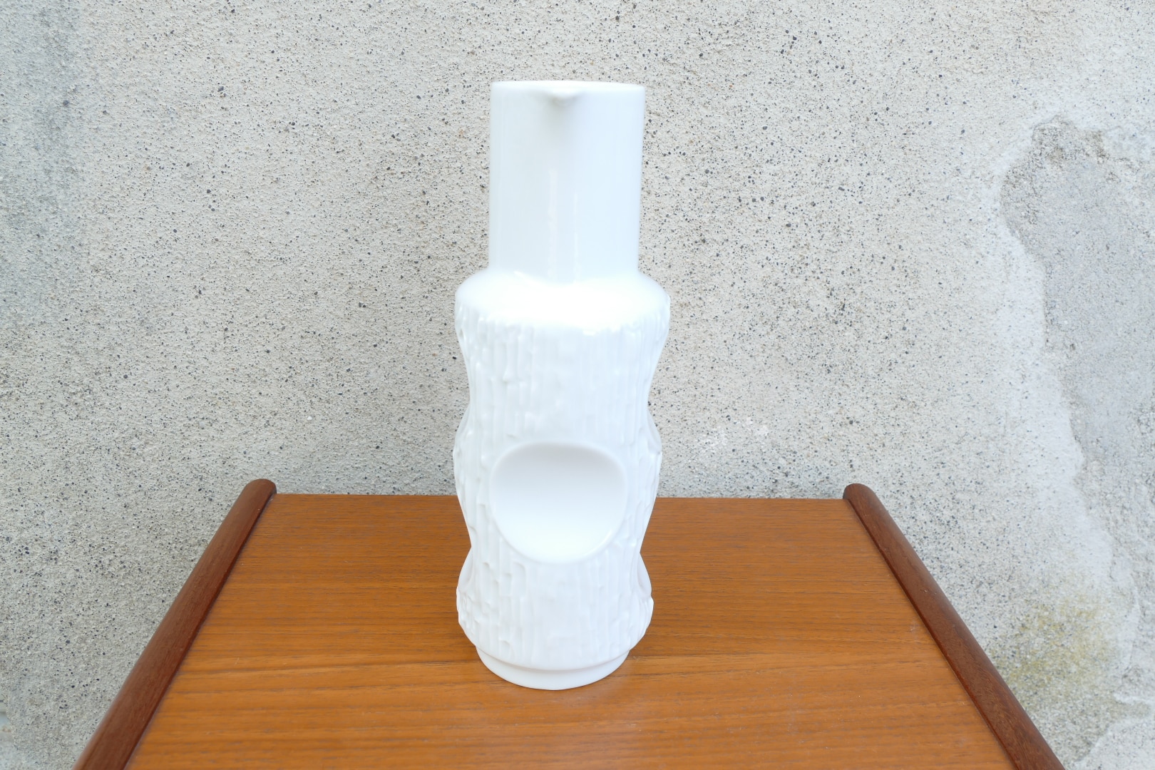 Pichet vintage en porcelaine blanche Johann Seltmann Vohenstrauss, vue 4
