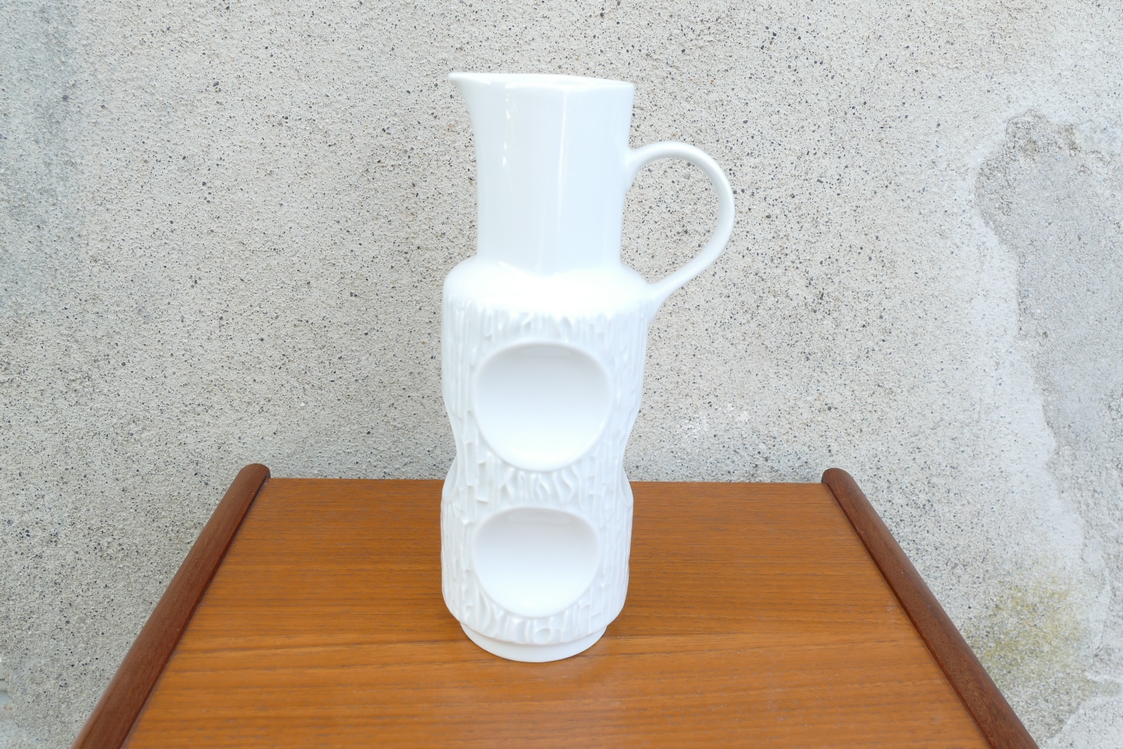 Pichet vintage en porcelaine blanche Johann Seltmann Vohenstrauss, vue 5