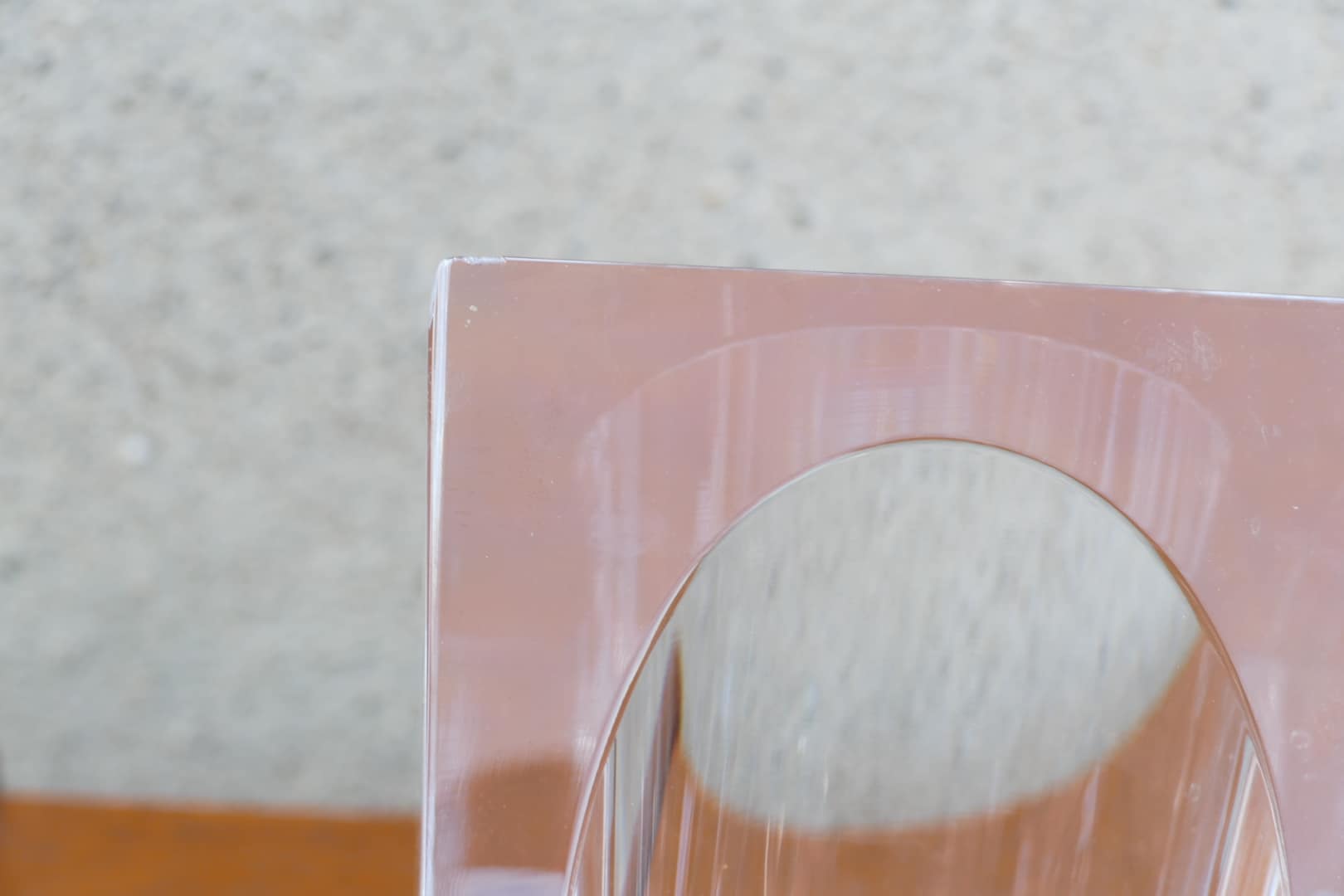 Paire de serre-livres en cristal de style space age, vue 7